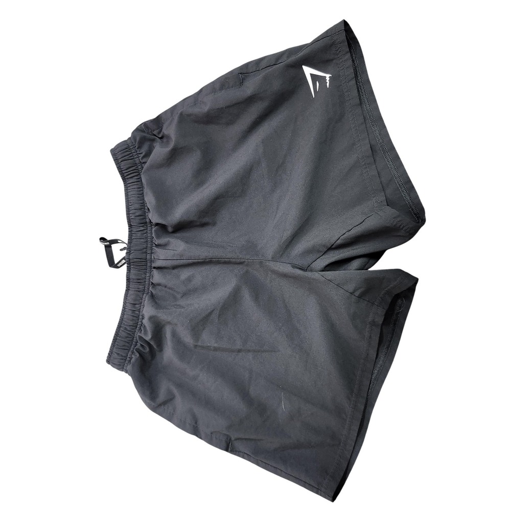 Dsew Athletic Shorts Mens Small Black Running Elastic Waist Lightweight Gym